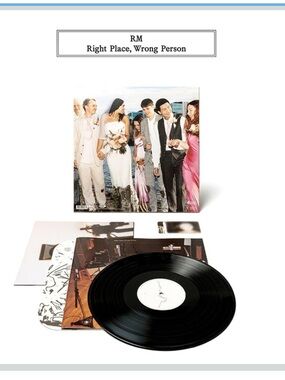 RM (BTS)- Right Place Wrong Person Vinyl LP